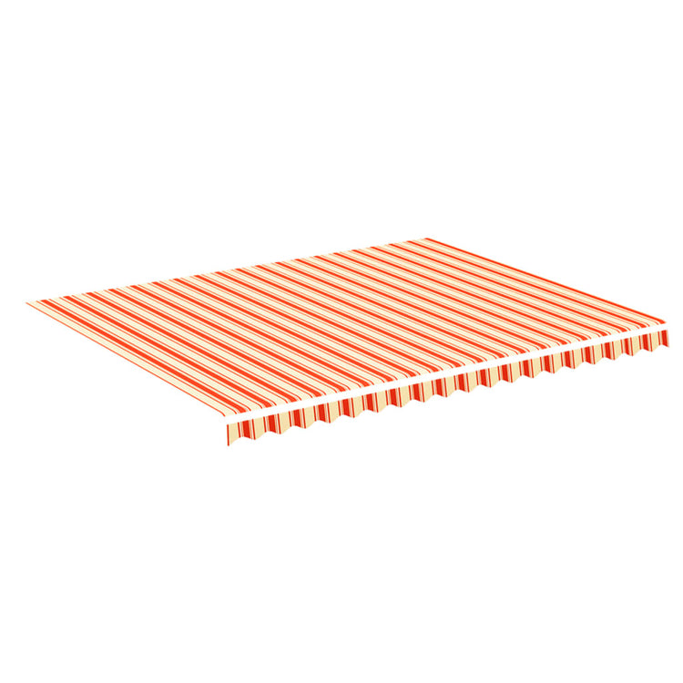 Vidaxl Ersatztuch für Luifel 4,5 x 3,5 m gelb und orange