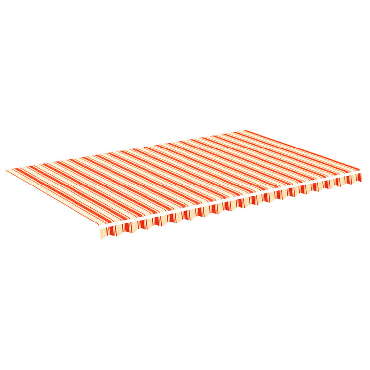 Vidaxl -Ersatztuch für Luifel 5x3 m gelb und orange