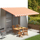 Vidaxl -Ersatztuch für Luifel 5x3 m gelb und orange