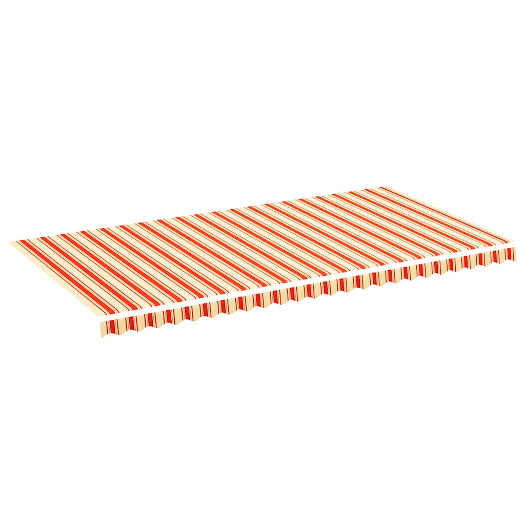 Vidaxl -Ersatztuch für Luifel 6x3 m gelb und orange