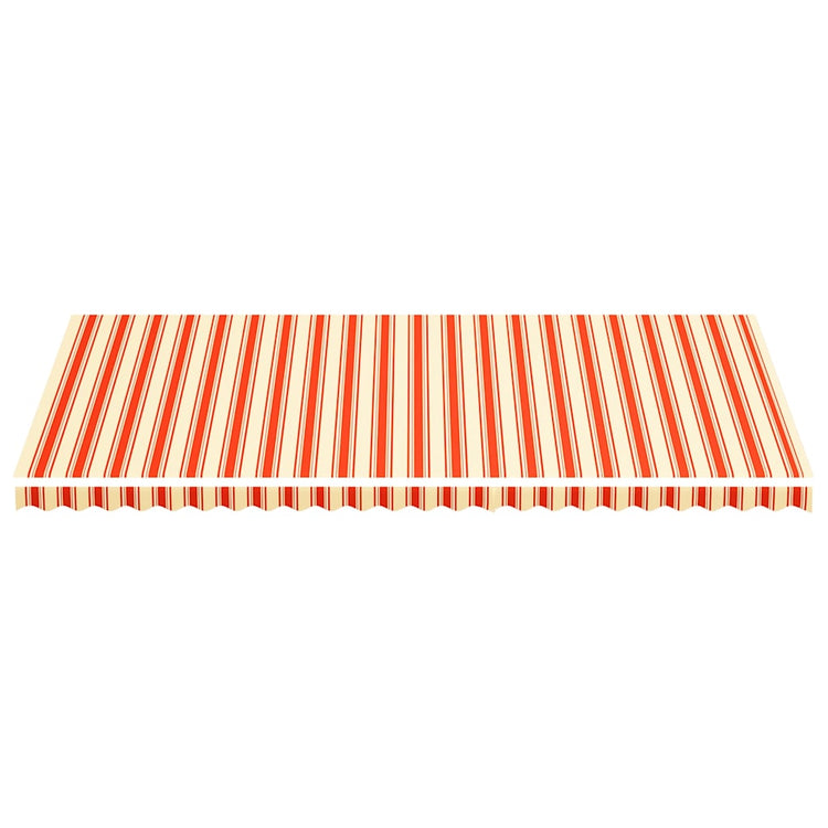 Vidaxl -Ersatztuch für Luifel 6x3 m gelb und orange