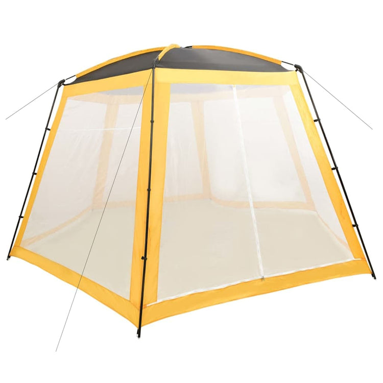 Vidaxl Schwimmbadzelt 500x433x250 cm Stoff gelb