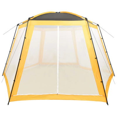 Vidaxl Schwimmbadzelt 500x433x250 cm Stoff gelb