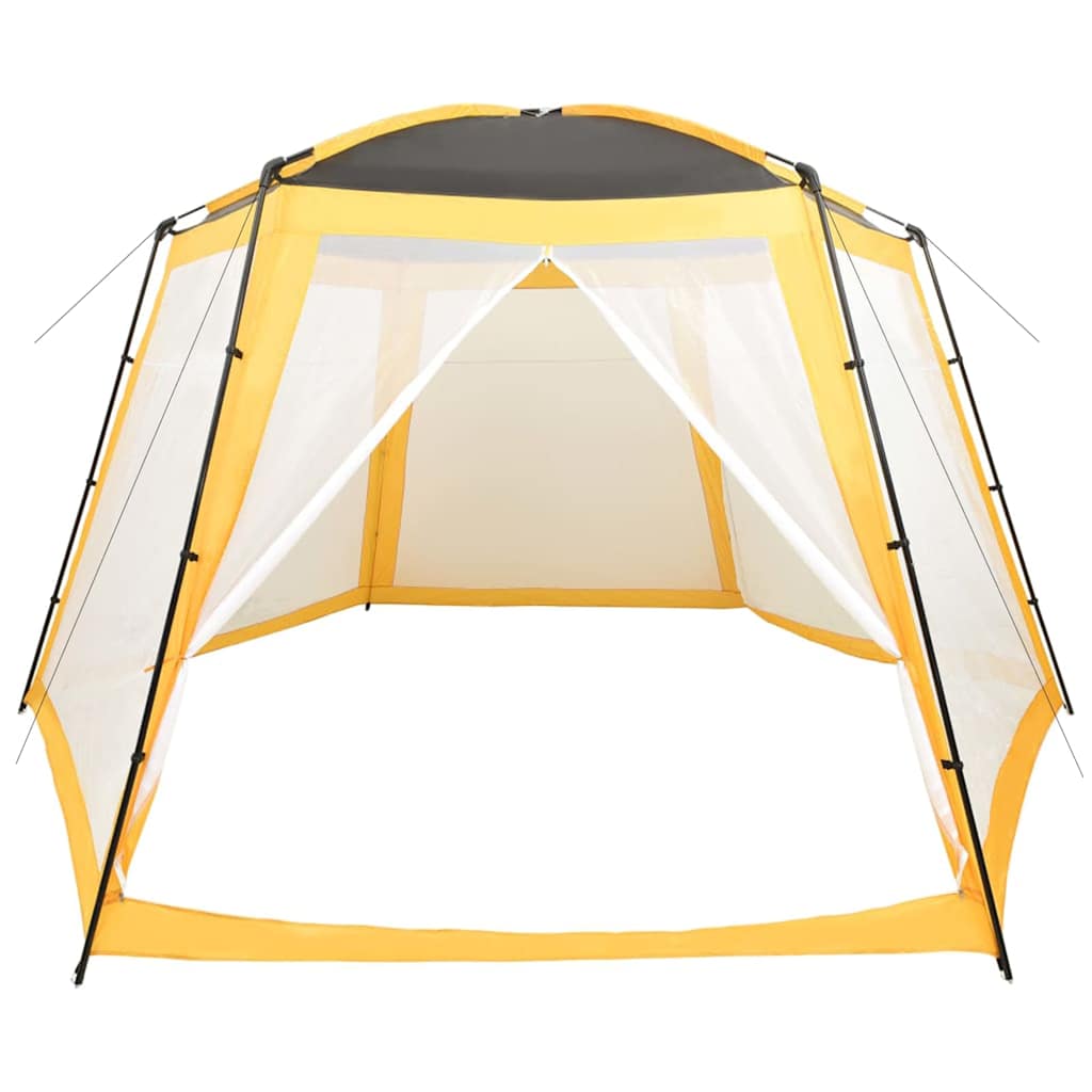 Vidaxl Schwimmbadzelt 500x433x250 cm Stoff gelb