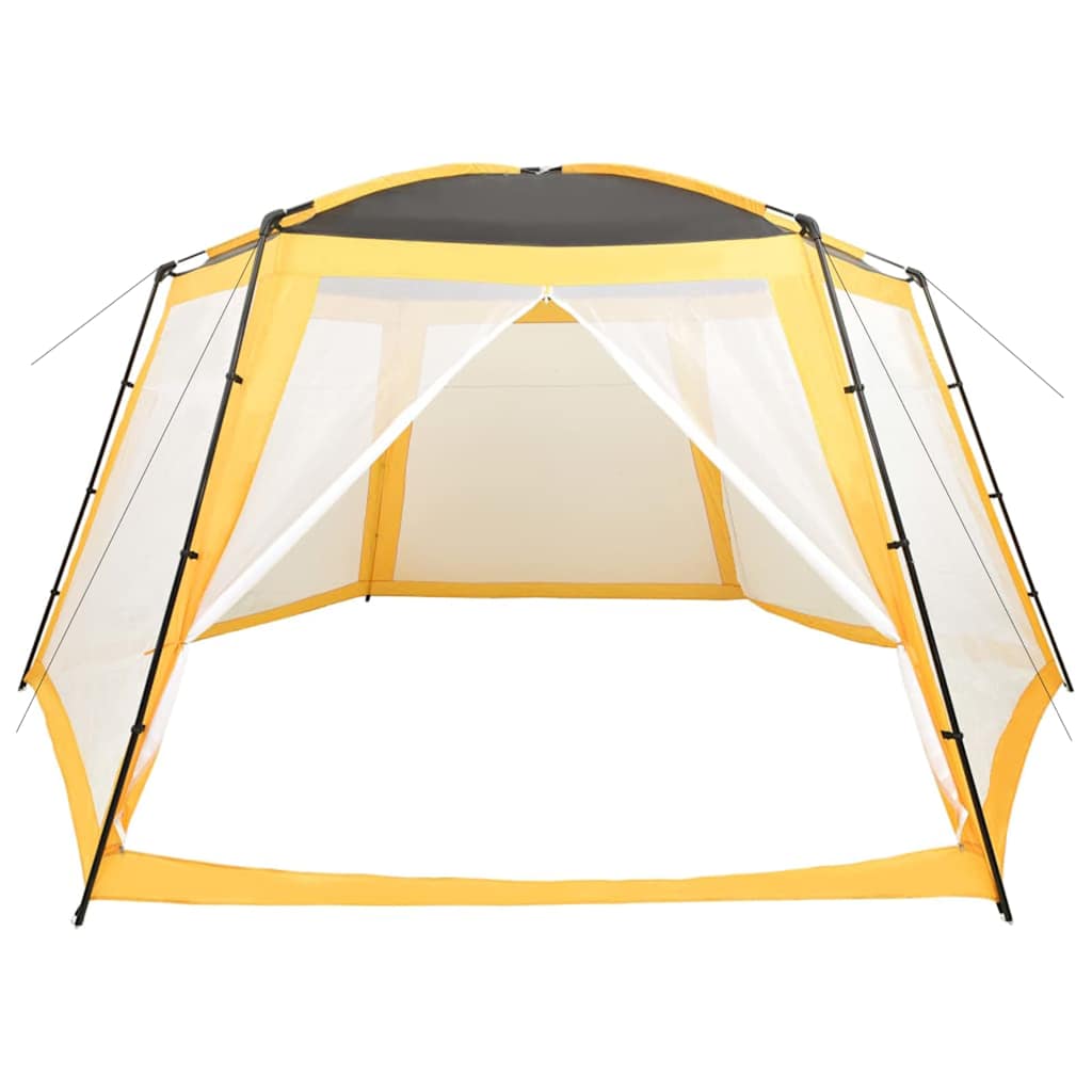 Vidaxl Schwimmbadzelt 660x580x250 cm Stoff gelb