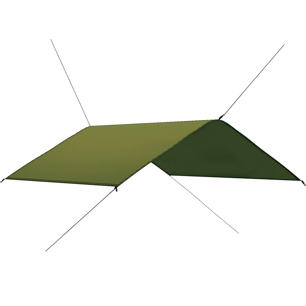 Vidaxl Dek Segel 4x4 m grün
