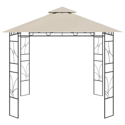 Vidaxl Arbor 160 g m² 3x3x2,7 M cremefarbene.