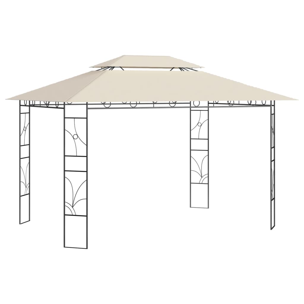 Vidaxl Arbor 160 g m² 4x3x2,7 M cremefarbene.