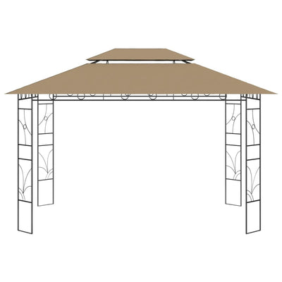 Vidaxl -Arbor 160 g m² 4x3x2,7 M Taupe