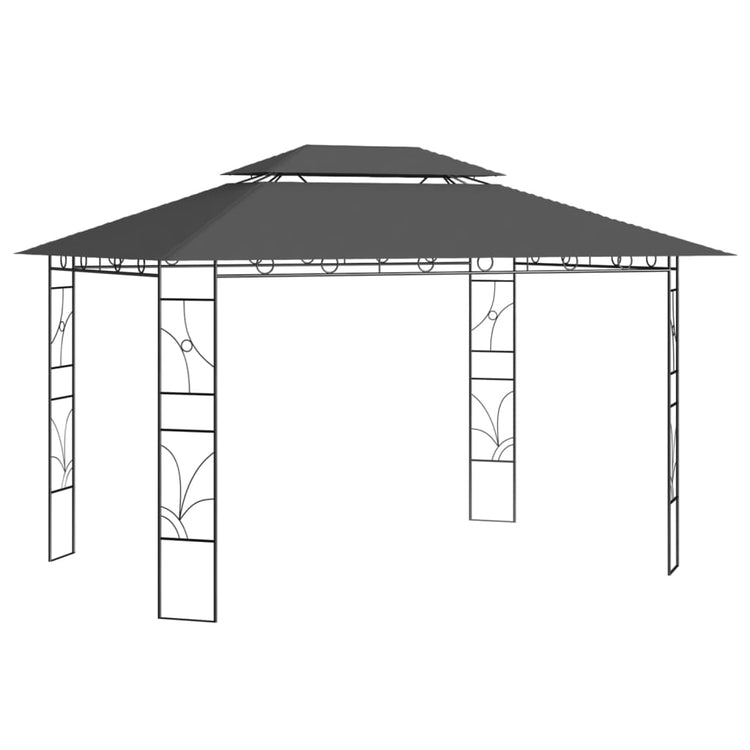Vidaxl Arbor 160 g m² 4x3x2,7 M Anthrazit -gelöscht