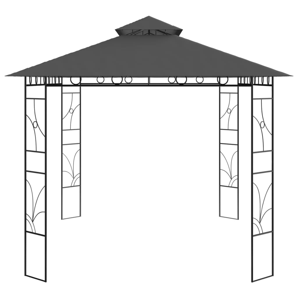 Vidaxl Arbor 160 g m² 4x3x2,7 M Anthrazit -gelöscht