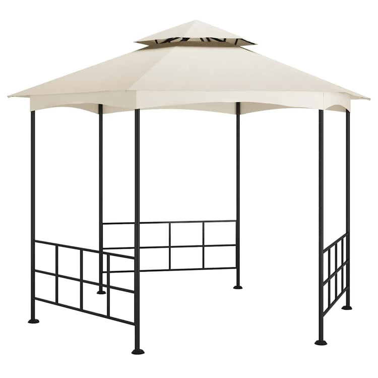 Vidaxx Pavillon mit Seitenwänden 3,1x2,7 m cremefarben
