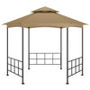 Vidaxx Pavillon mit Seitenwänden 3,1x2,7 m Taupe