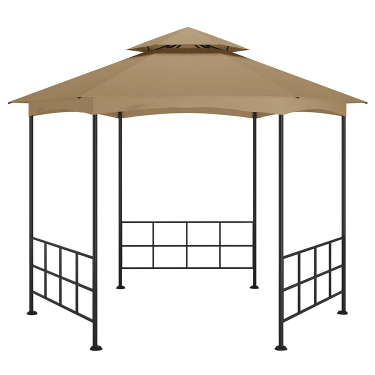 Vidaxx Pavillon mit Seitenwänden 3,1x2,7 m Taupe