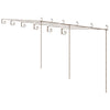 Vidaxl Tuinpergola 6x3x2,5 m Eisen Antiquitätenbraun