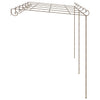 Vidaxl Tuinpergola 6x3x2,5 m Eisen Antiquitätenbraun