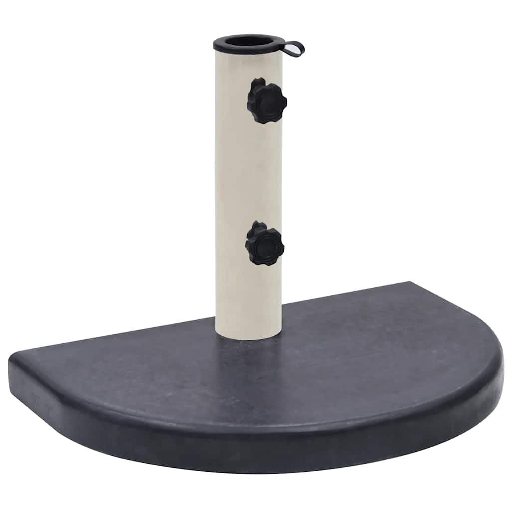 Vidaxl Parasol Foot 40x28x4 cm Granit schwarz