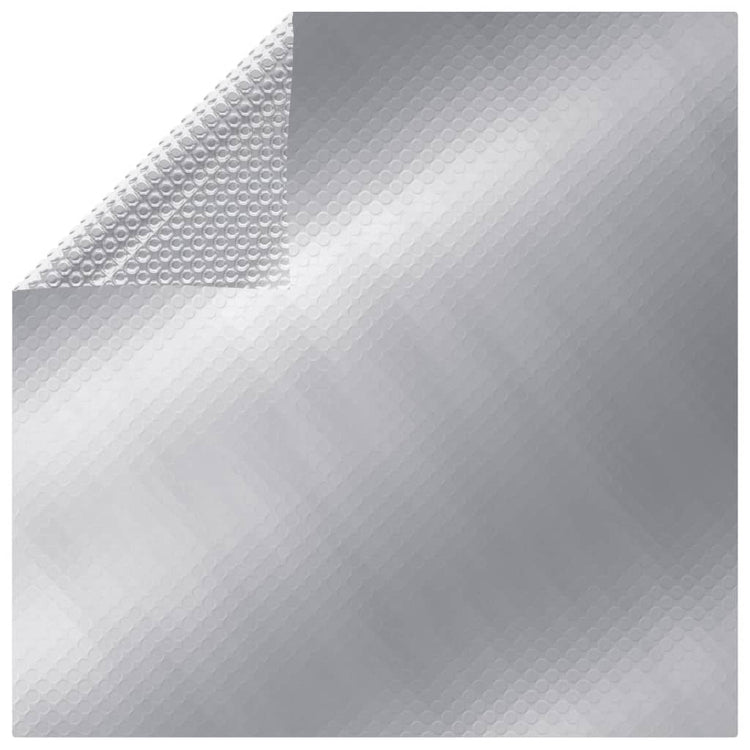 Vidaxl Schwimmbad Abdeckung 450x220 cm pe silberfarben
