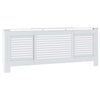 VIDAXL -Kühlerkonstruktion 205 cm MDF Weiß
