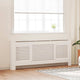 VIDAXL -Kühlerkonstruktion 205 cm MDF Weiß