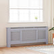 VIDAXL -Radiatorkonstruktion 205 cm MDF Grau
