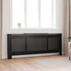 VIDAXL -Radiatorkonstruktion 205 cm MDF Schwarz