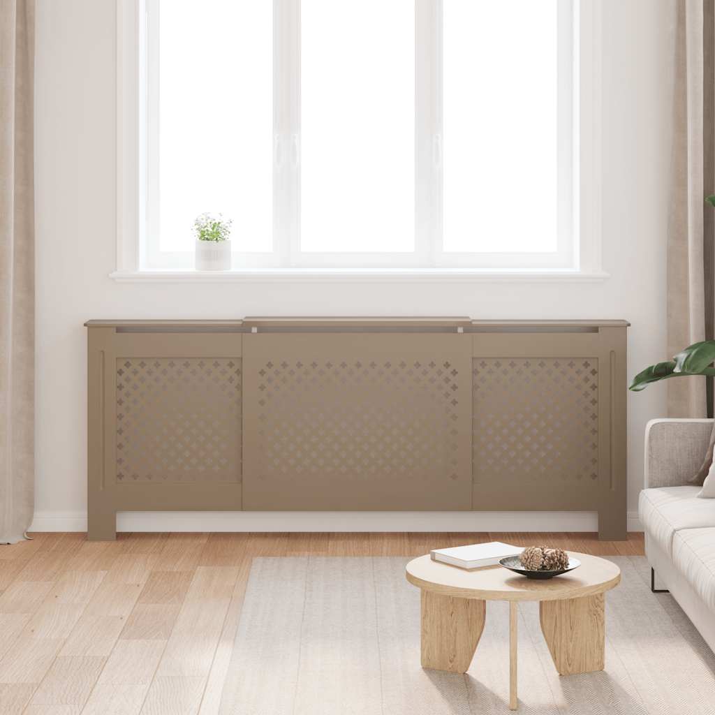 VIDAXL -Radiatorkonstruktion 205 cm MDF
