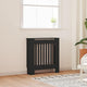 VIDAXL -Radiatorkonstruktion 78 cm MDF Schwarz