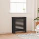 VIDAXL -Radiatorkonstruktion 78 cm MDF Schwarz