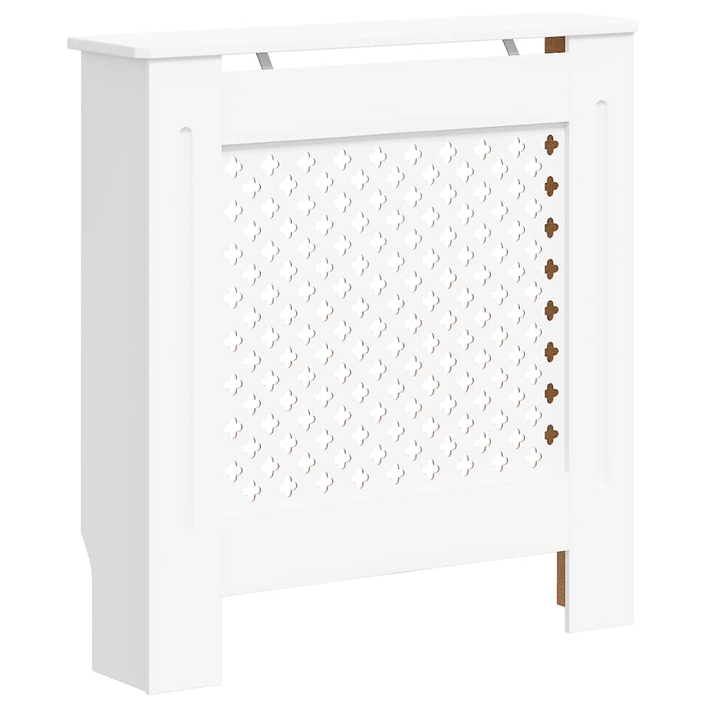 VIDAXL -Radiatorkonstruktion 78 cm MDF Weiß