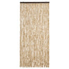 Vidaxl Fly Vorhang 90x200 cm Chenille Beige