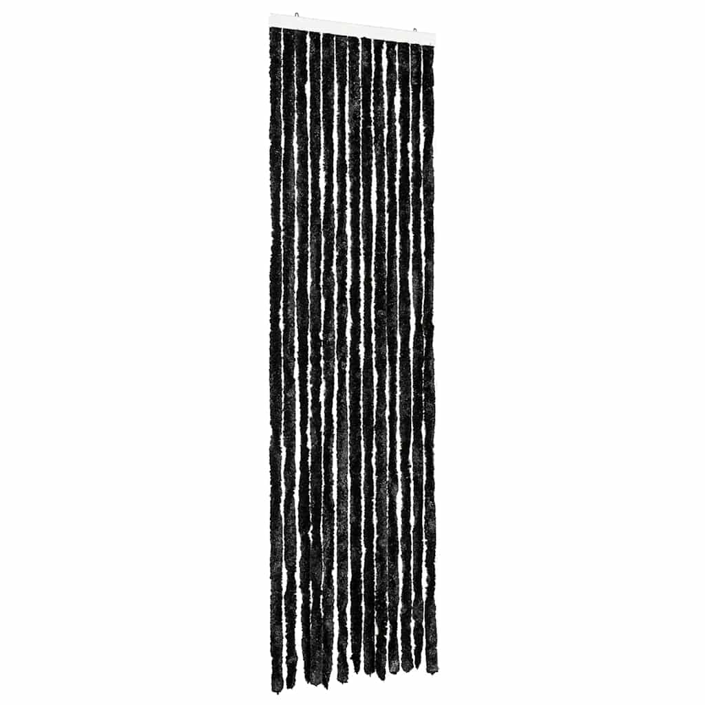 Vidaxl Fly Vorhang 56x200 cm Chenille Anthrazit
