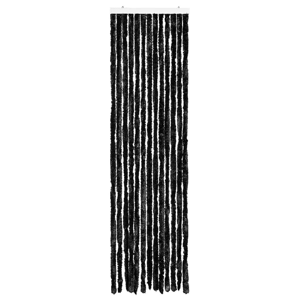 Vidaxl Fly Vorhang 56x200 cm Chenille Anthrazit