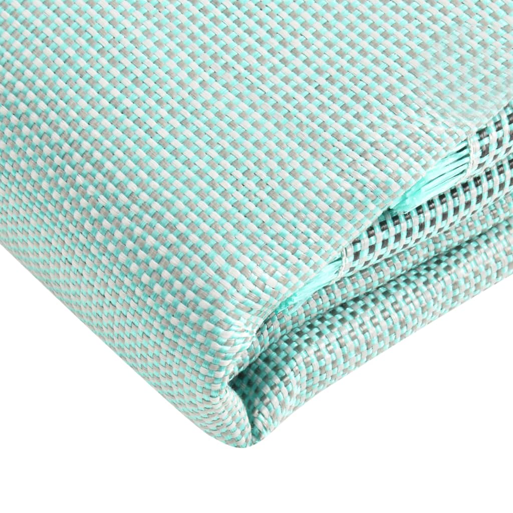 Vidaxl Zelt Teppich 350x250 cm Grün