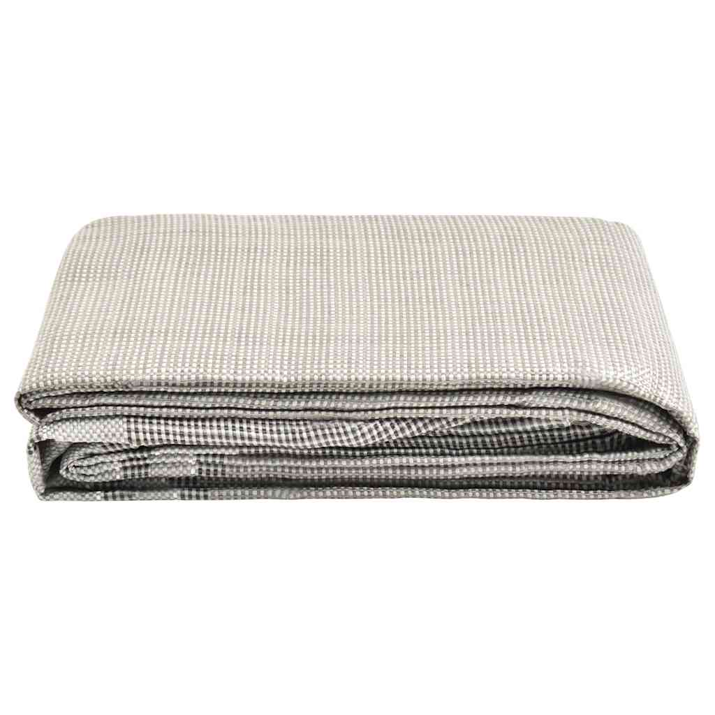Vidaxl Zelt Teppich 650x250 cm dunkelgrau