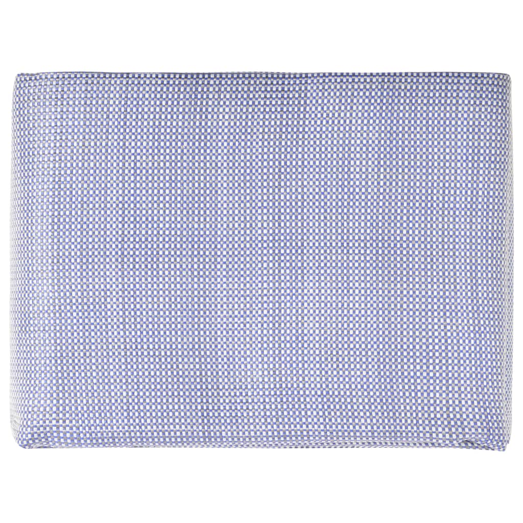 Vidaxl Zelt Teppich 650x250 cm Blau