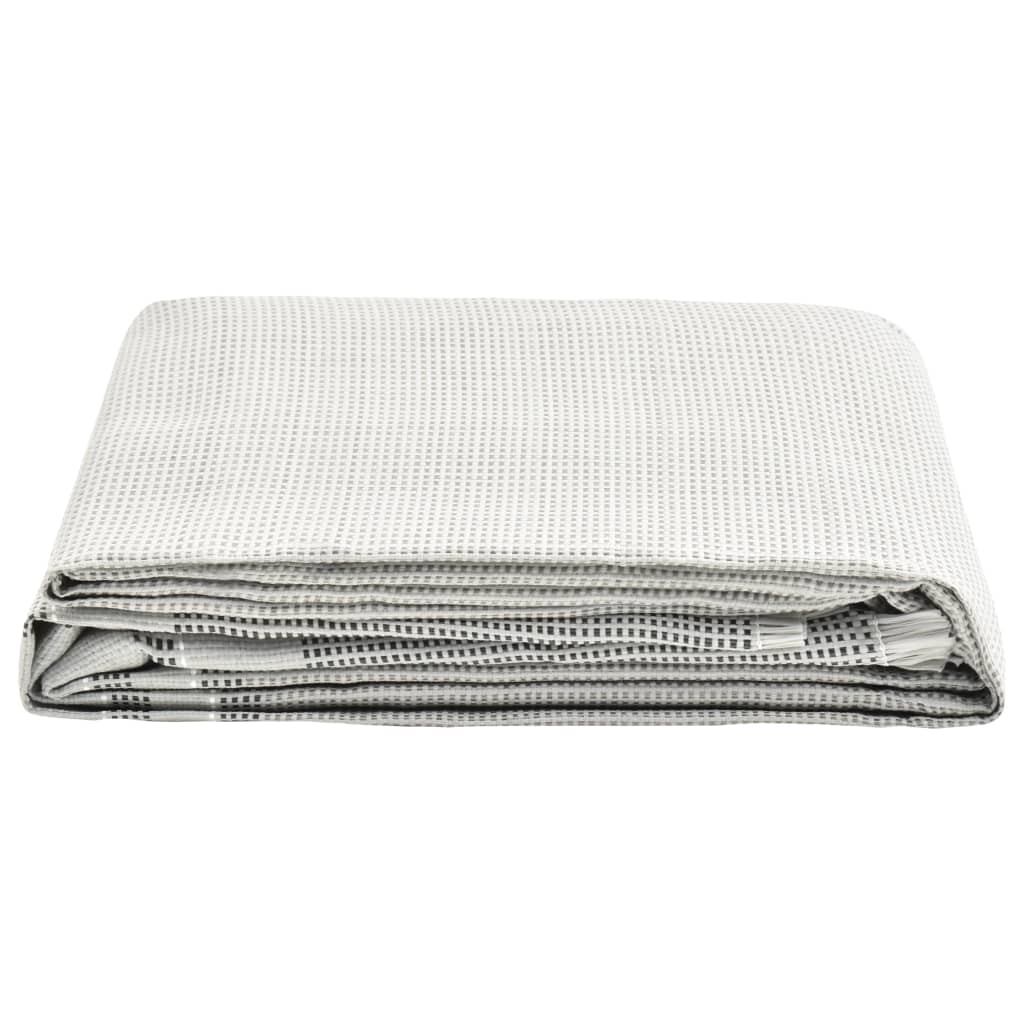 Vidaxl Zelt Teppich 450x300 cm Grau