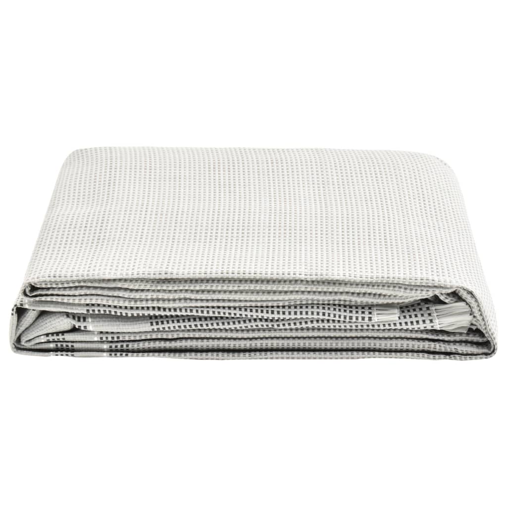 Vidaxl Zelt Teppich 500x300 cm Grau