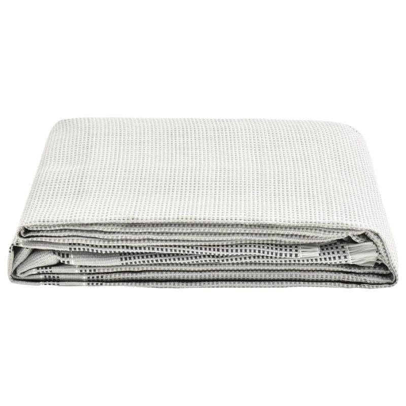 Vidaxl Zelt Teppich 650x300 cm Grau