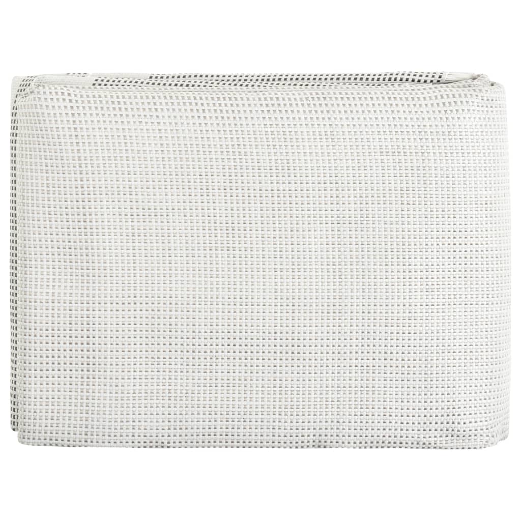 Vidaxl Zelt Teppich 650x300 cm Grau