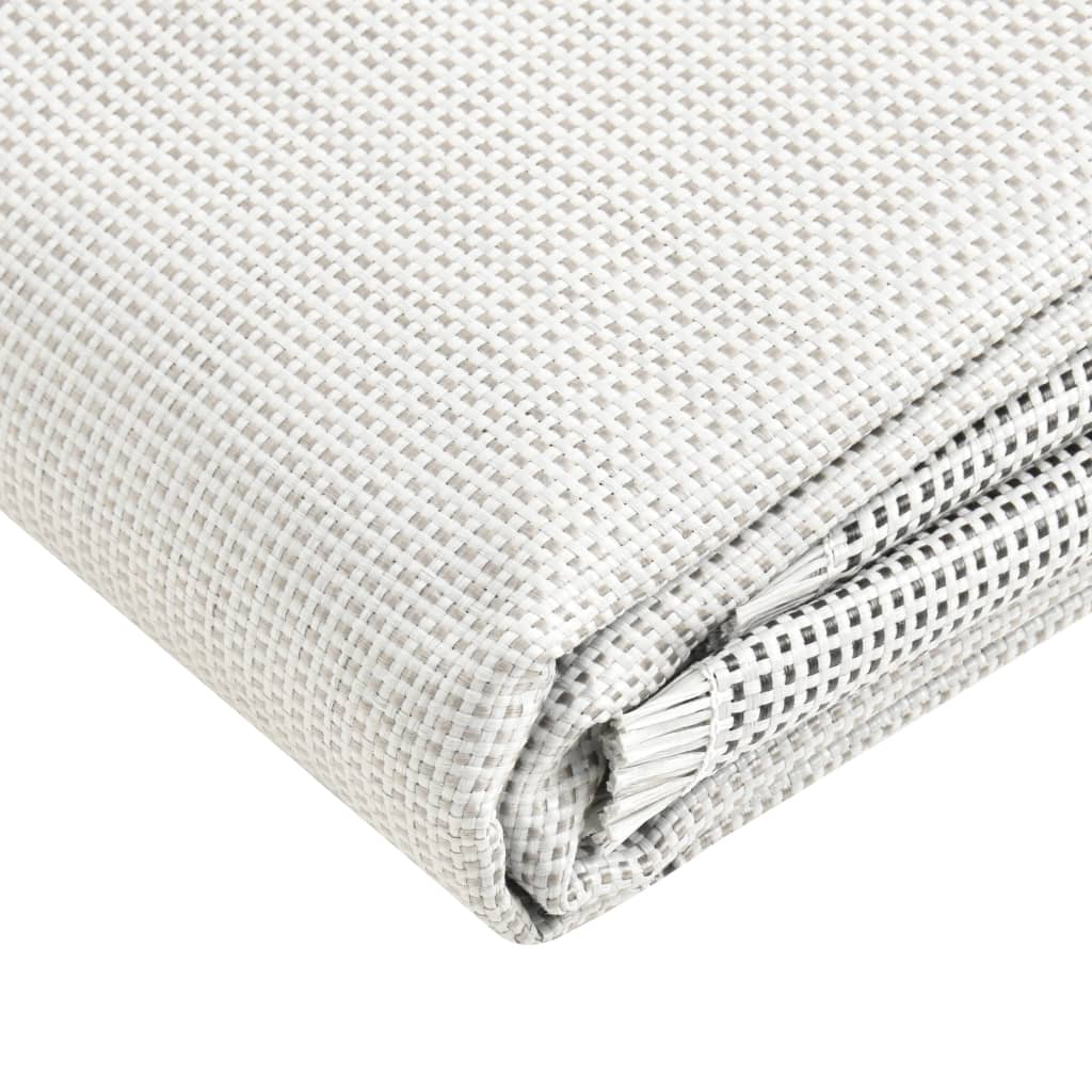 Vidaxl Zelt Teppich 650x300 cm Grau
