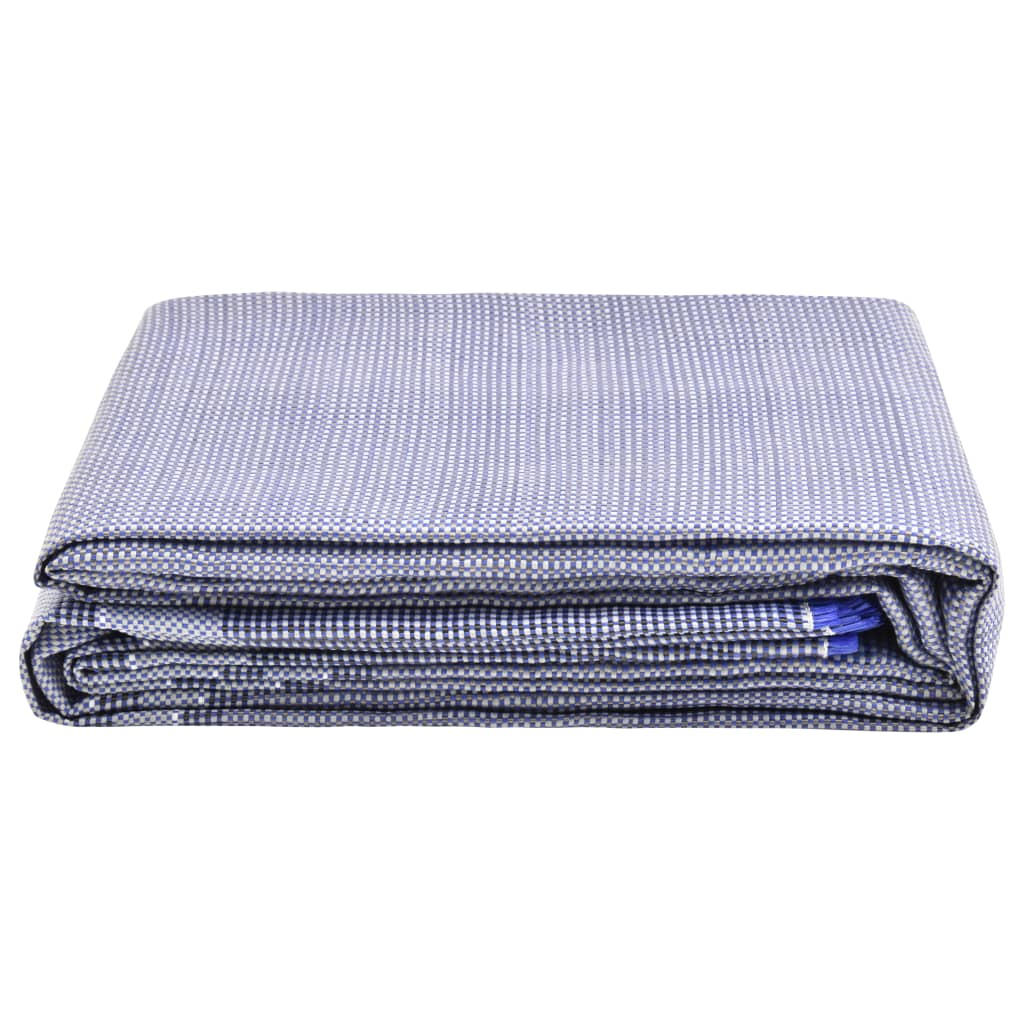 Vidaxl Zelt Teppich 700x300 cm blau