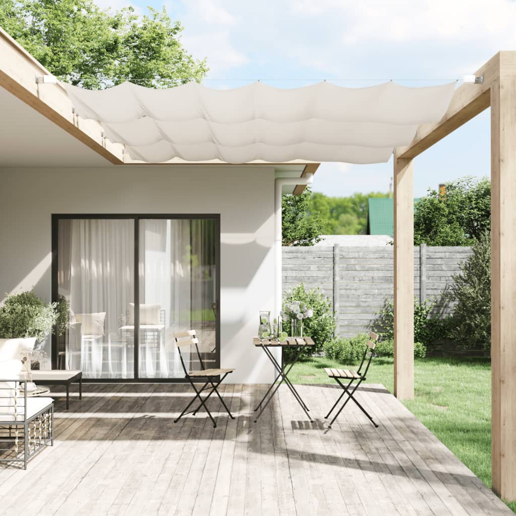 Vidaxl Luifel Vertikal 60x270 cm Oxford Stoff weiß