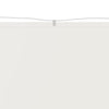 Vidaxl Luifel vertikal 60x420 cm Oxford Stoff weiß