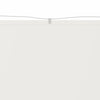 Vidaxl Luifel vertikal 100x360 cm Oxford Stoff weiß