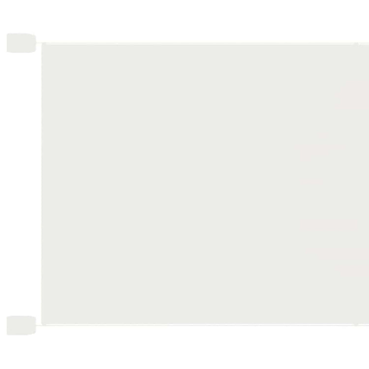 Vidaxl Luifel vertikal 140 x 420 cm Oxford Stoff weiß