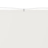 Vidaxl Luifel Vertikal 250 x 420 cm Oxford Stoff weiß