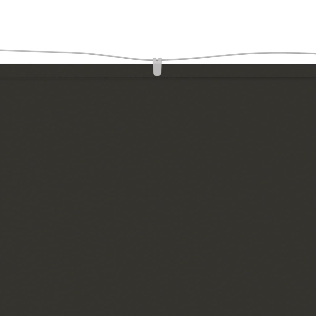 Vidaxl Luifel Vertikal 60x270 cm Oxford Fabric Anthrazit -gelöscht