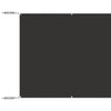 Vidaxl Luifel vertikal 60x1000 cm Oxford Fabric Anthrazit -gelöscht