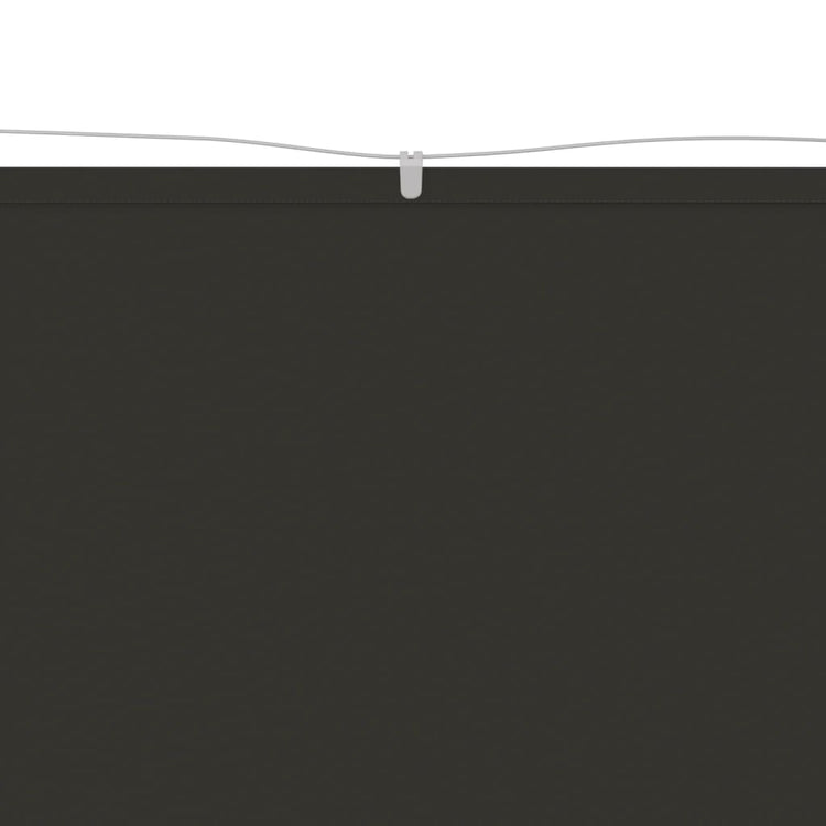 Vidaxl Luifel vertikal 180 x 800 cm Oxford Stoffanthrazit -gelöscht